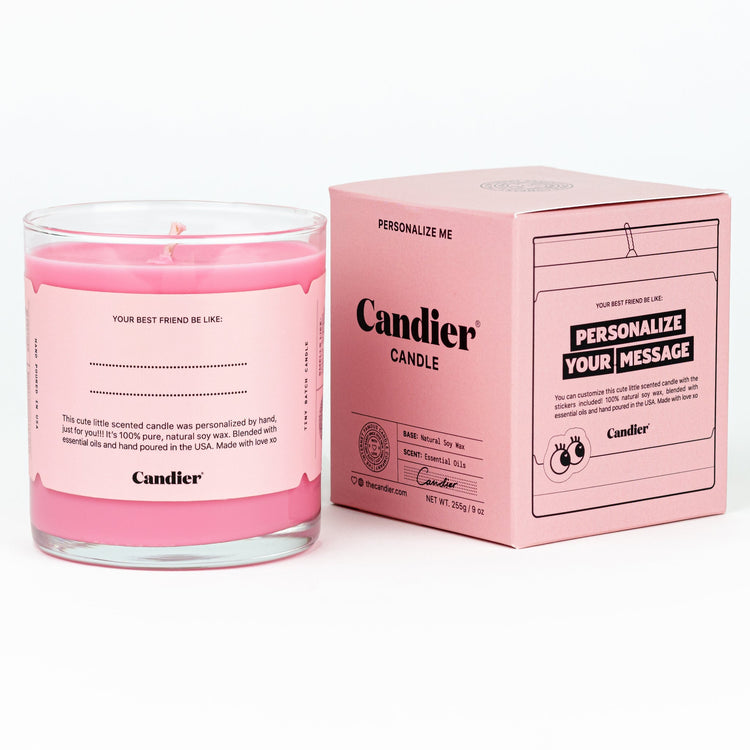 "Customize Me" Candle