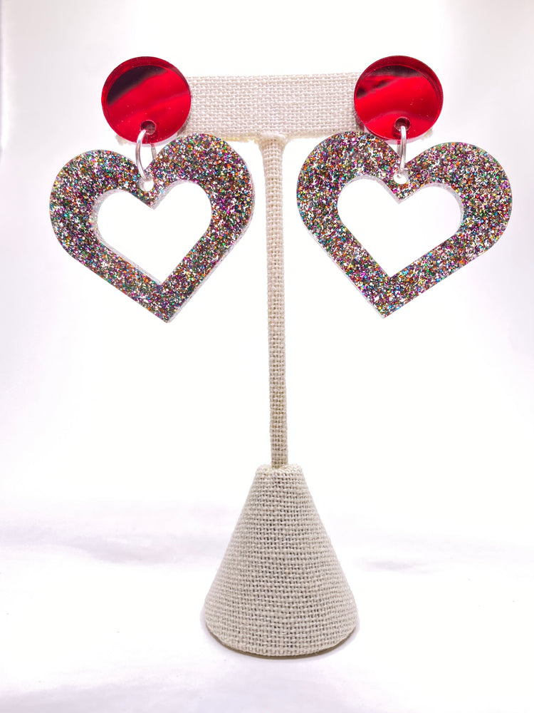 Heartbreaker Heart Earrings