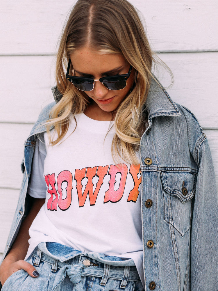 Howdy Cropped Tee