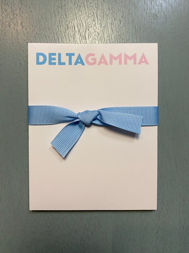 Sorority Notepad