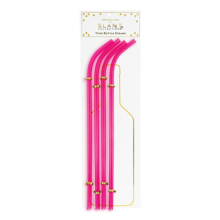 Reusable Wine Bottle Straws