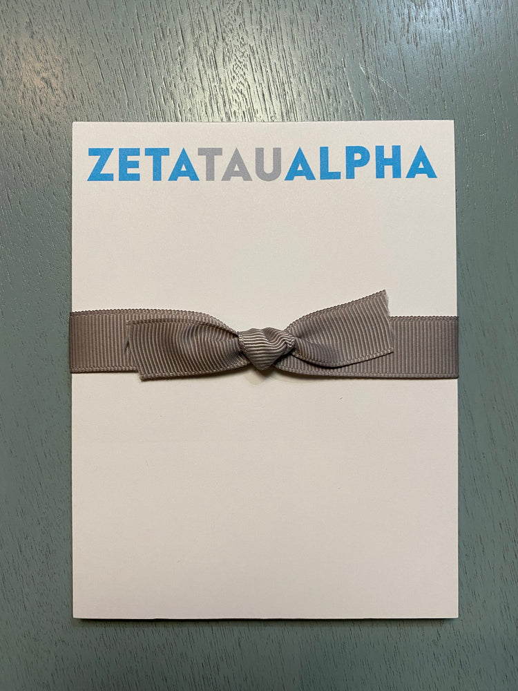 Sorority Notepad