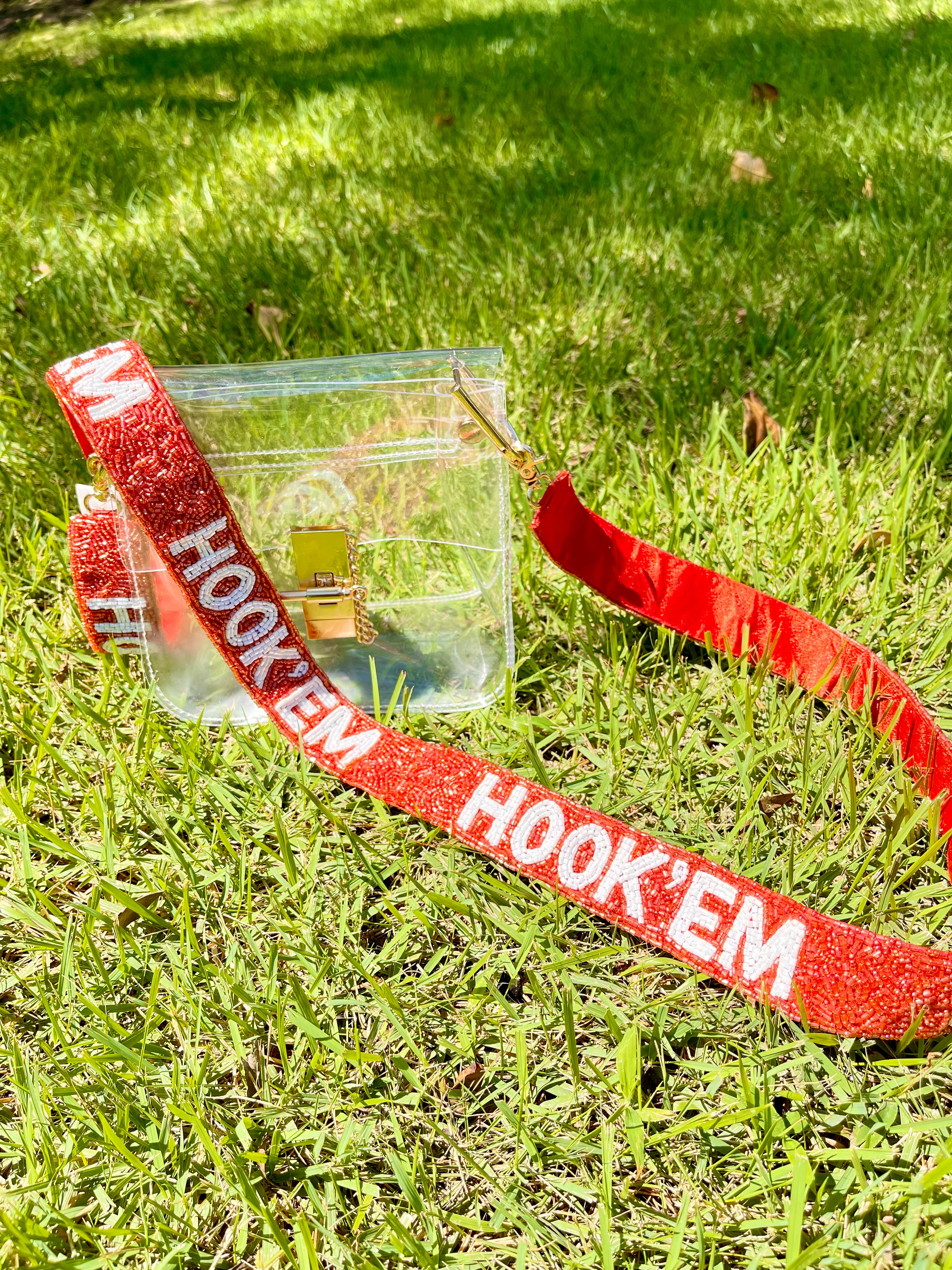 Hook 'Em Game Day Beaded Strap – Rowdy Merch Co.