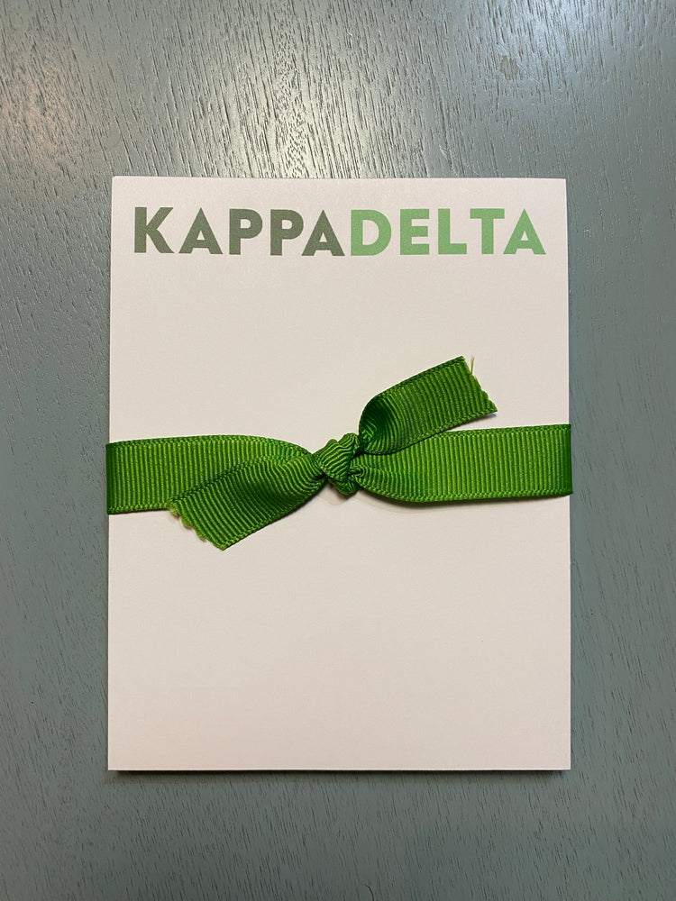 Sorority Notepad