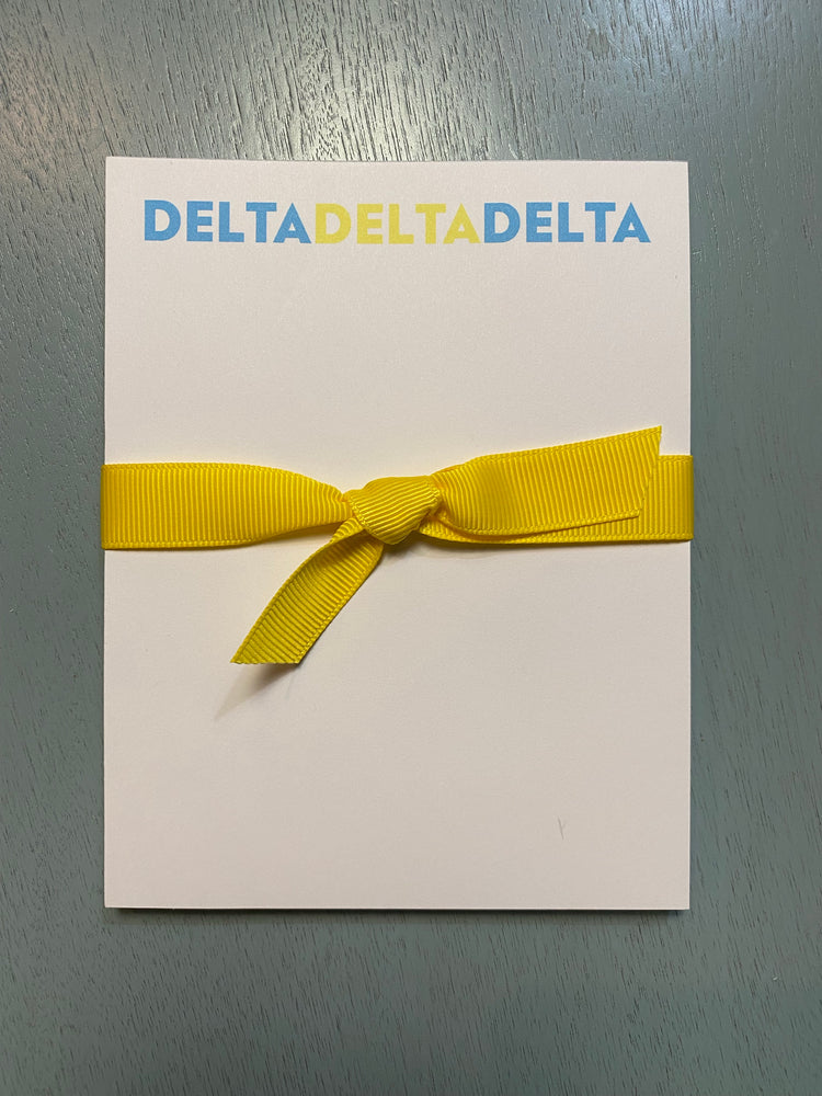 Sorority Notepad