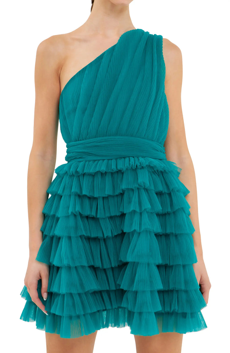 Jade Tulle Dress