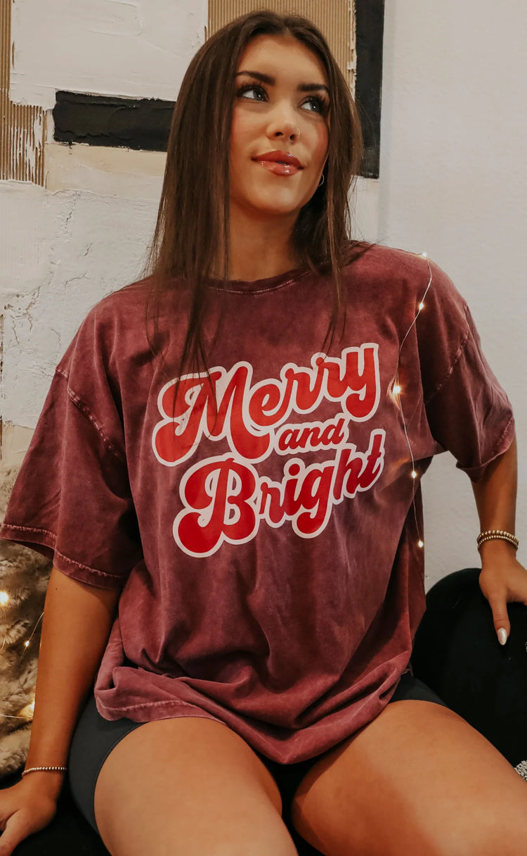 Merry and Bright Tee