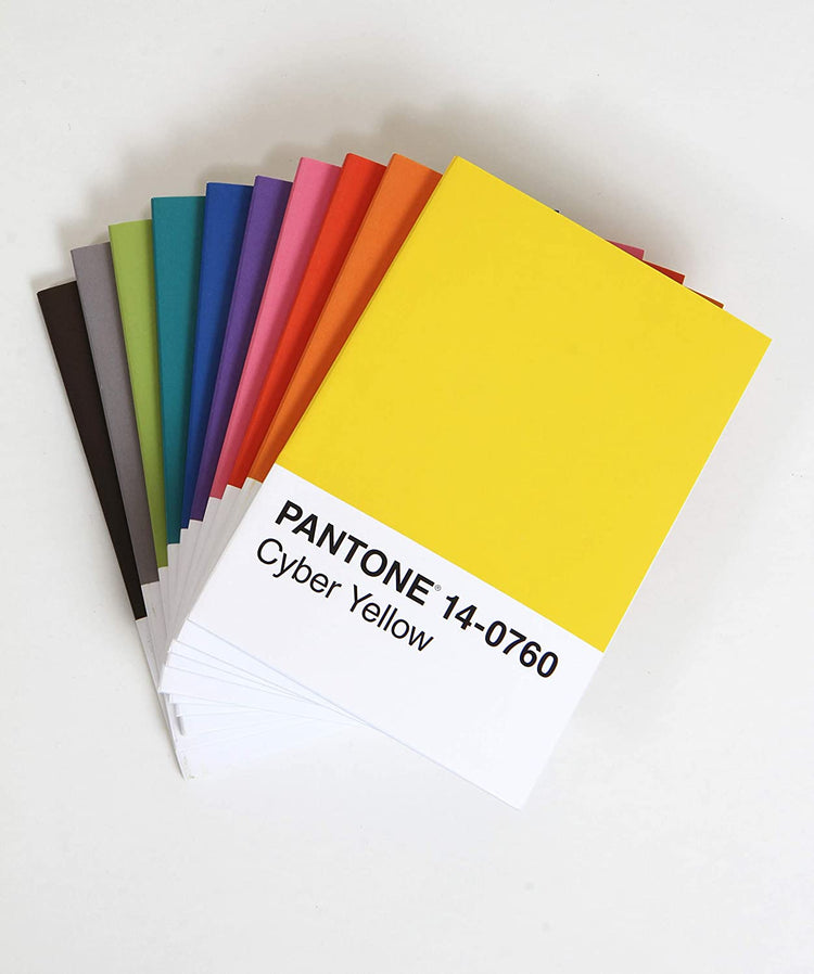 Pantone Set of 10 Notebooks