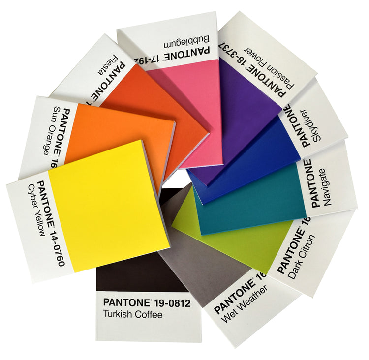 Pantone Set of 10 Notebooks