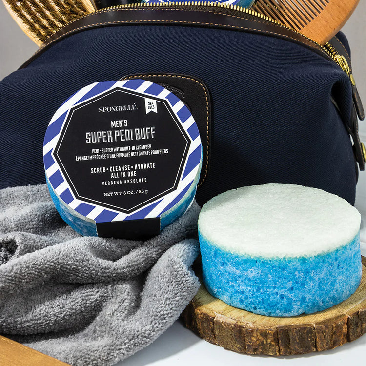 Spongellé - Men's Pedi Buffer - Verbena Absolute