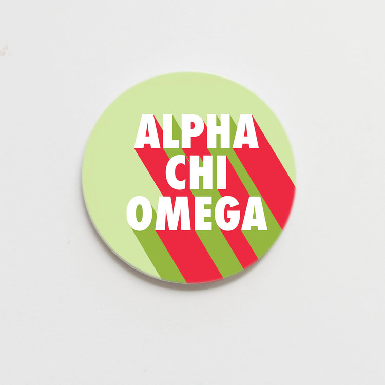 Bold Font Sorority Button