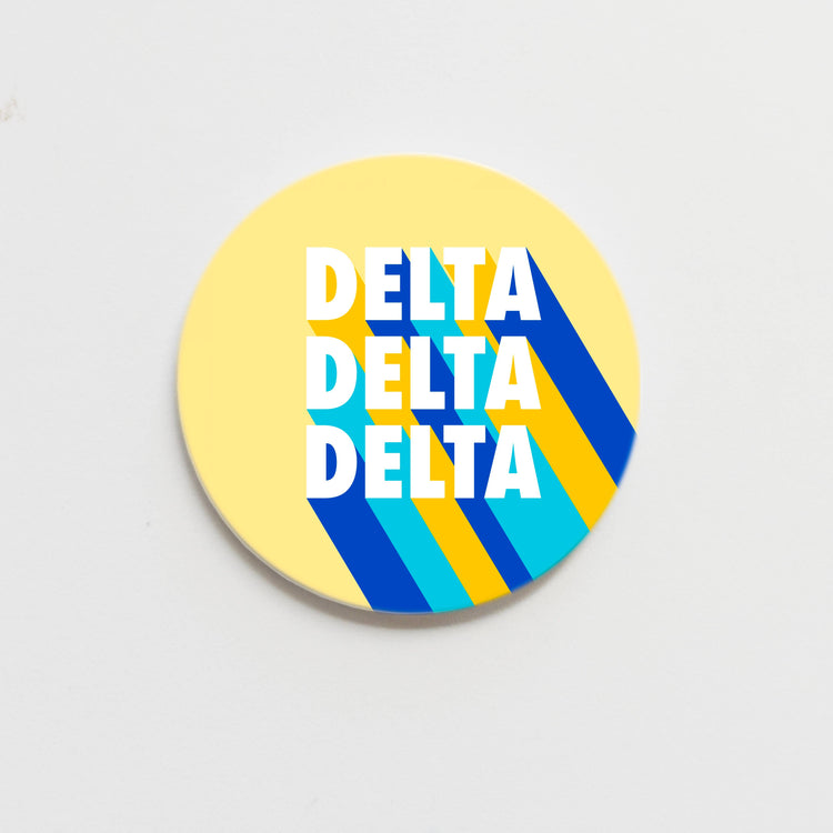 Bold Font Sorority Button