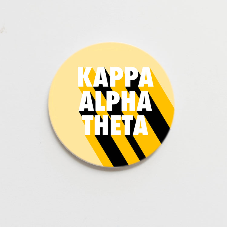 Bold Font Sorority Button