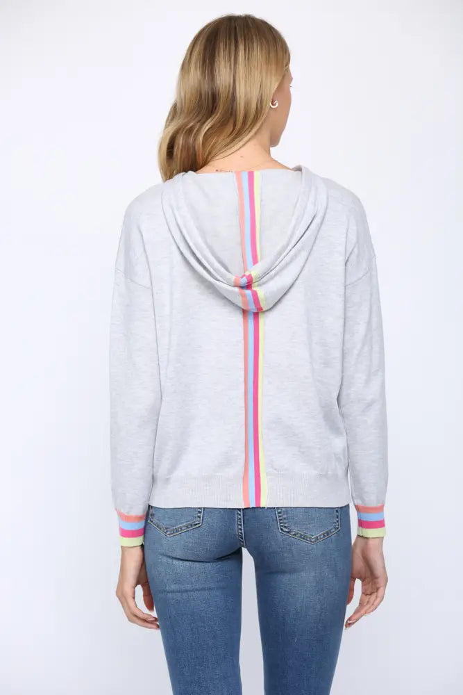 Sherbet Striped Hoodie