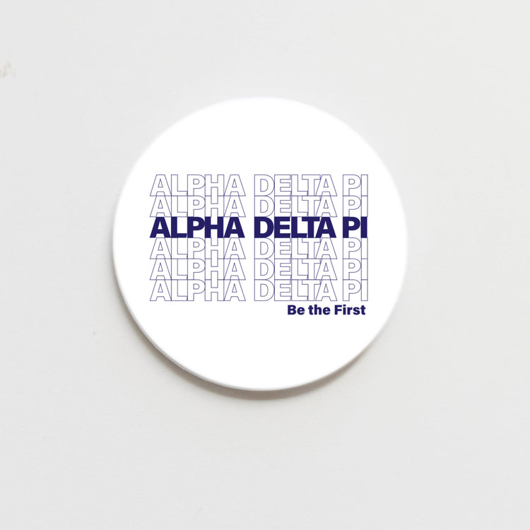 "Thank You" Sorority Motto Button