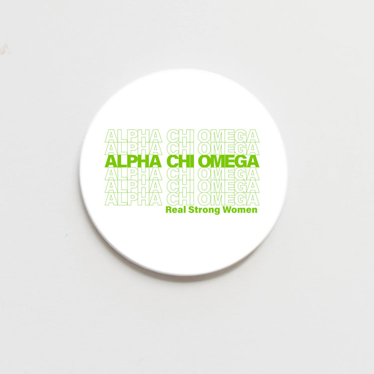 "Thank You" Sorority Motto Button