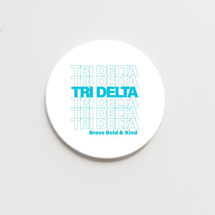 "Thank You" Sorority Motto Button