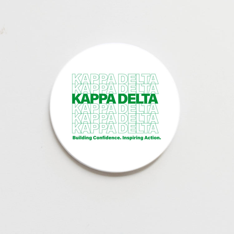 "Thank You" Sorority Motto Button