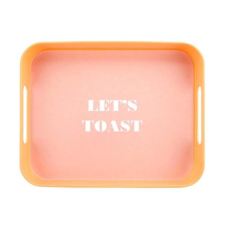 Let's Toast! Bar Tray