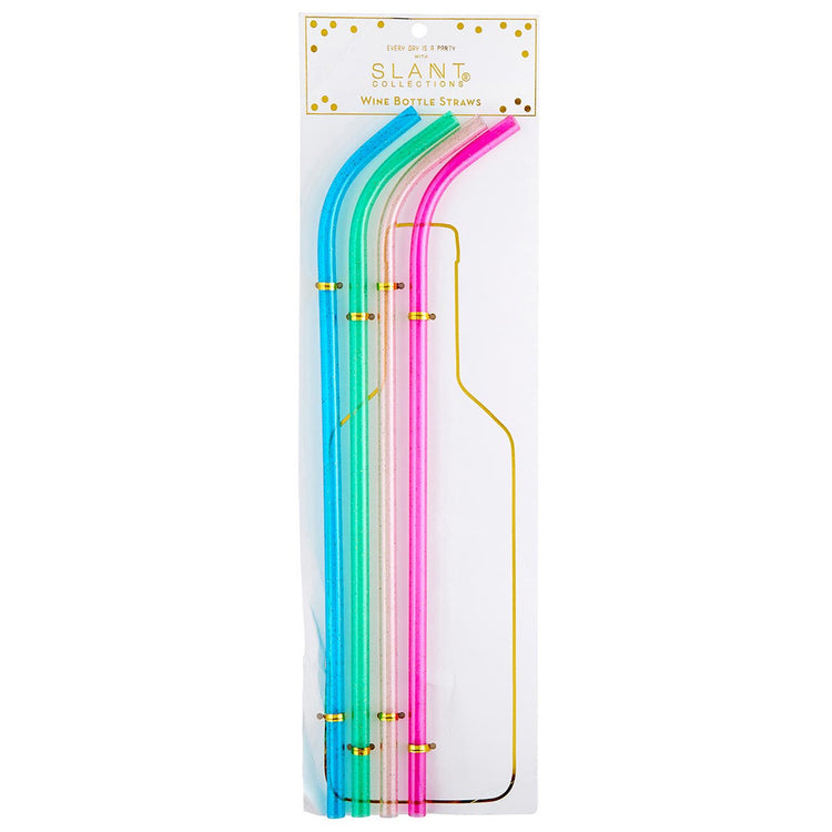 Reusable Wine Bottle Straws