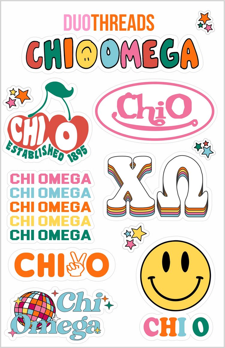 Sorority Sticker Sheet
