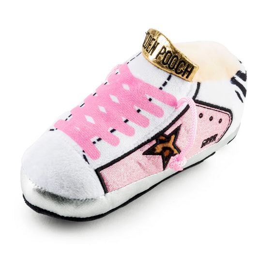 Pink Golden Pooch Sneaker - Dog Toy