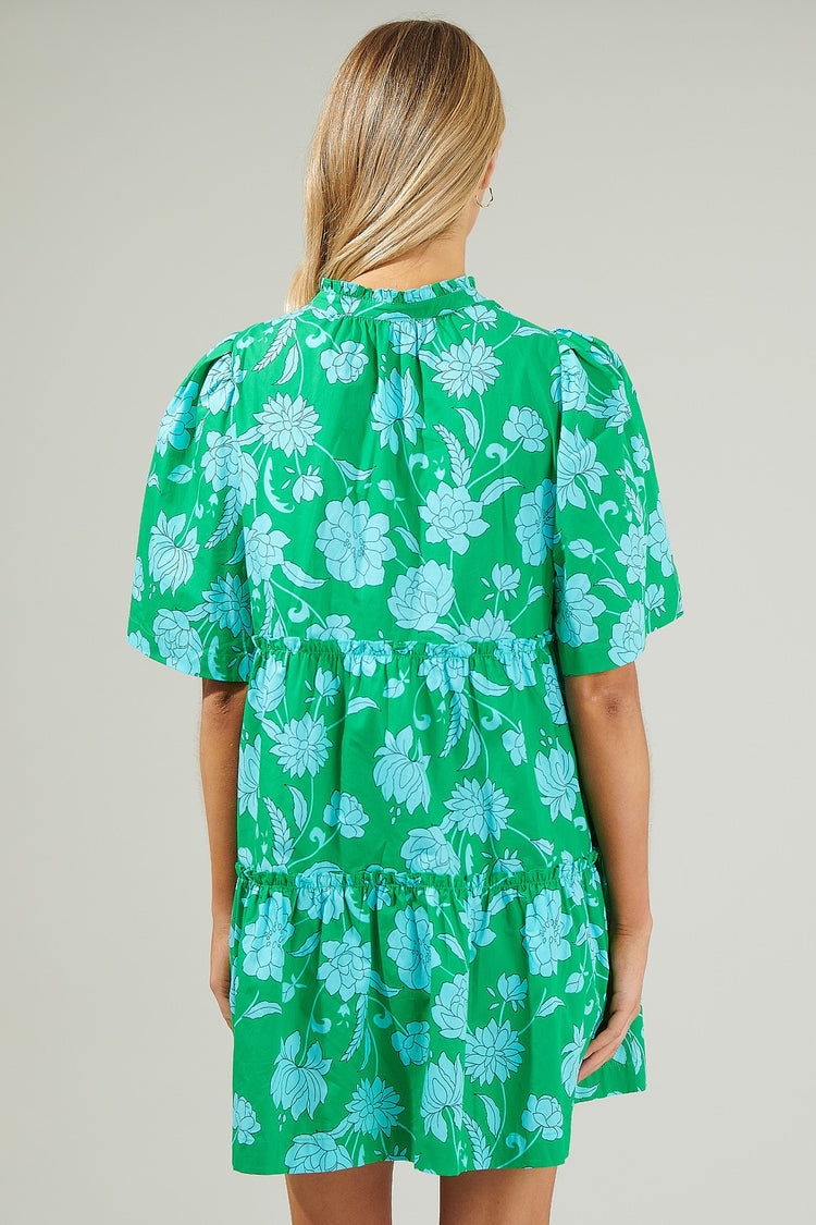 Water Lily Mini Dress