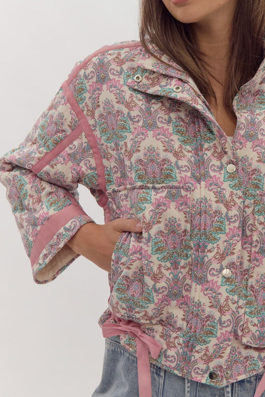 Paisley Snap Jacket