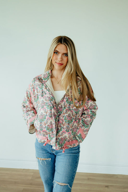 Paisley Snap Jacket