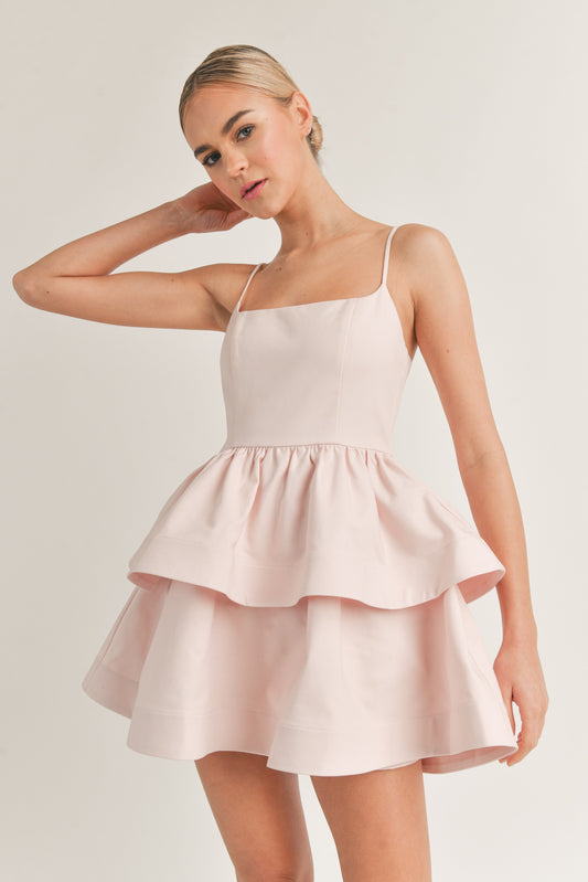 Ballet Blush Mini Dress