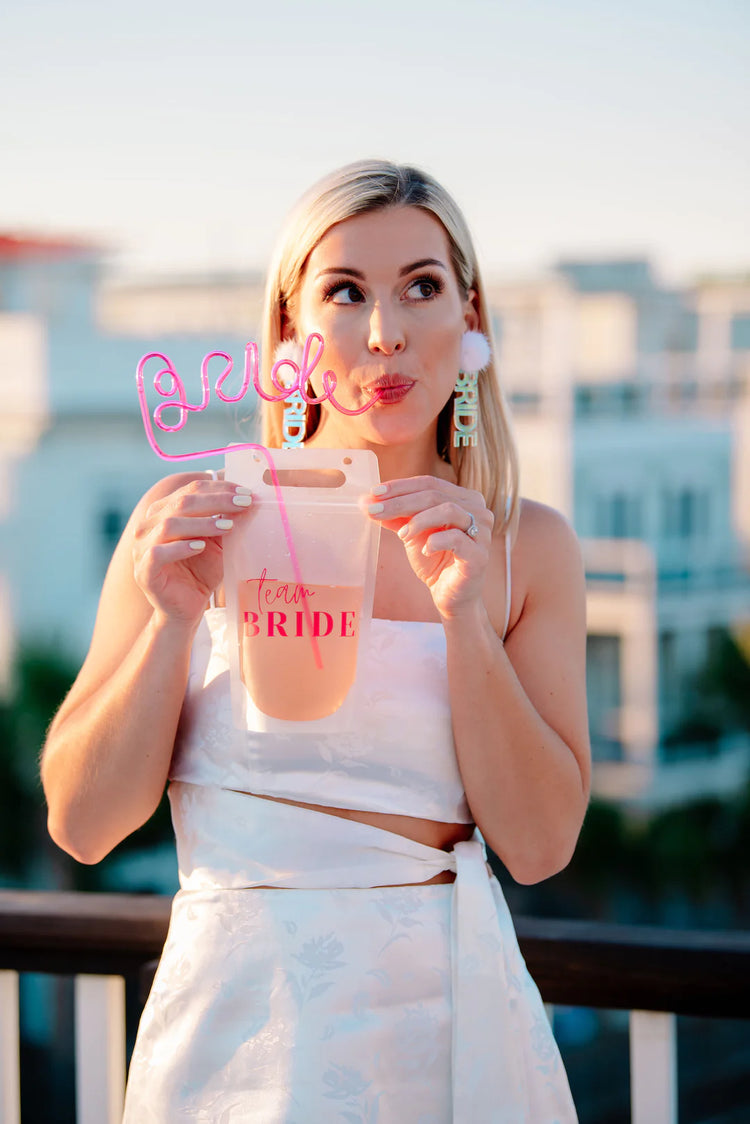 Iridescent Bride Earrings