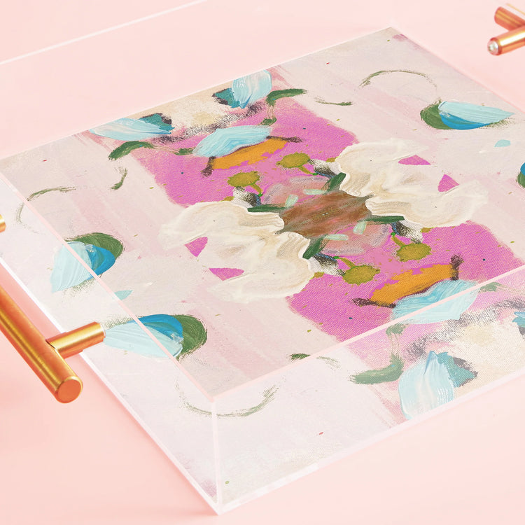 Monet's Garden Pink | Laura Park x Tart by Taylor Large Tray