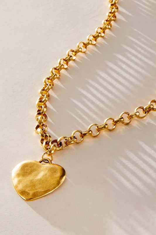 Puffy Heart Necklace