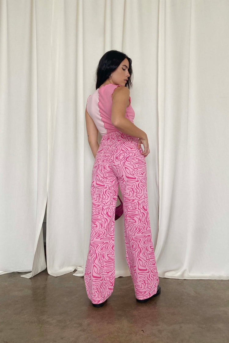 The Pink Groovy Jeans