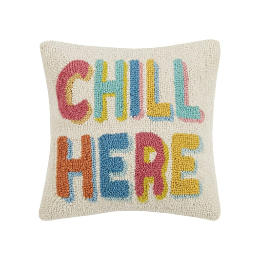 Chill Here Throw Pillow