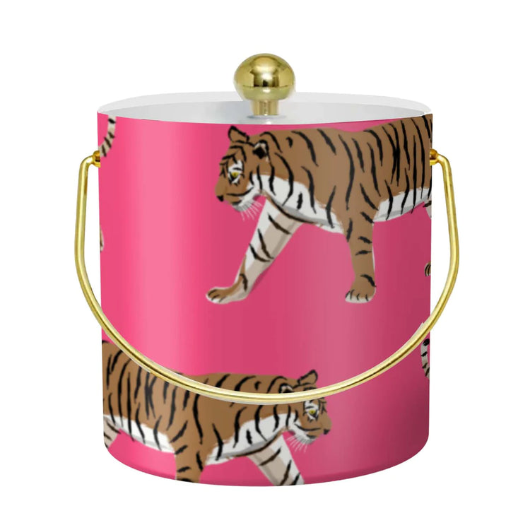 Pink Tiger Ice Bucket