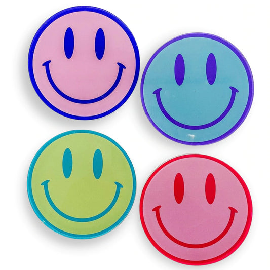 All Smiles Set of 4 Coasters