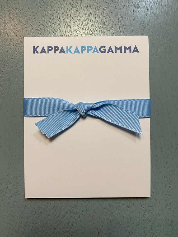 Sorority Notepad