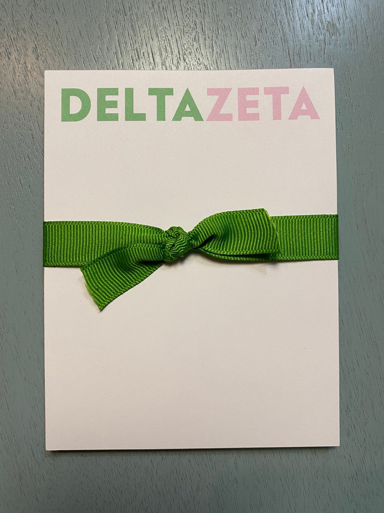 Sorority Notepad