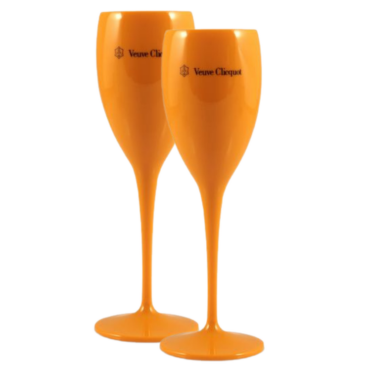 “Pop the Bubbly” Champagne Flute