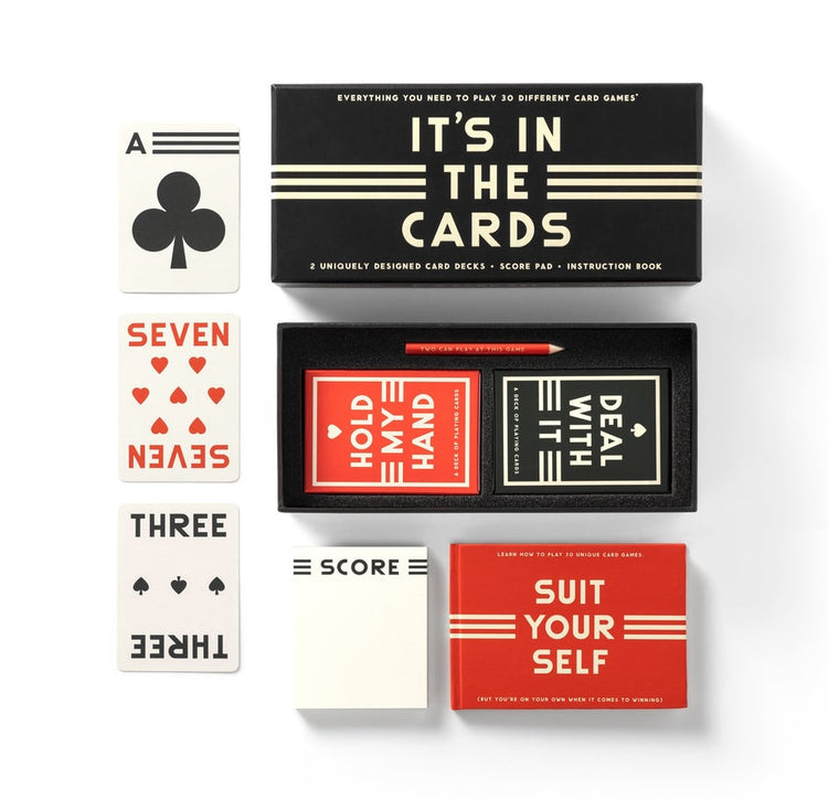 It's In the Cards! Playing Card Game Set