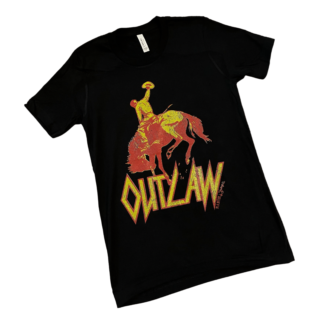 Outlaw Tee – Rowdy Merch Co.
