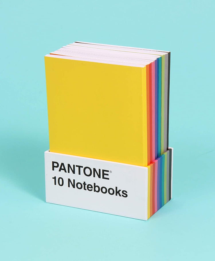 Pantone Set of 10 Notebooks
