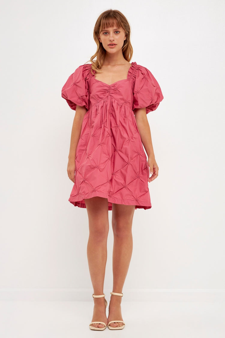 Rose Babydoll Dress