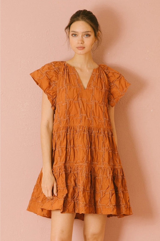 Austin Orange Dress