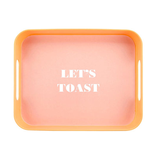 Let's Toast! Bar Tray