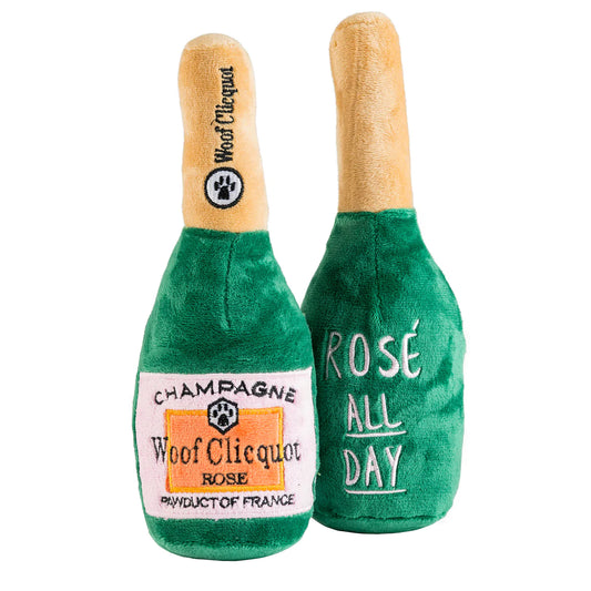 Woof Clicquot Rosé - Dog Toy